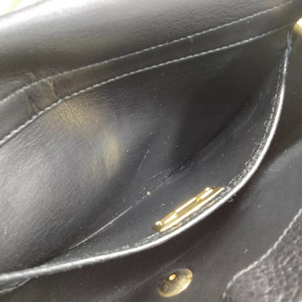 Christian Dior Shoulder Bag Black Leather - Picture 8 of 8